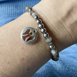 bracelet femme labradorite belle de lune