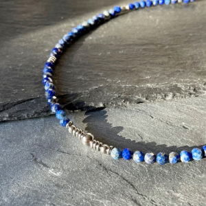 collier femme lapis-lazuli belle de lune