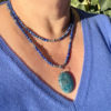 collier femme lapis-lazuli belle de lune