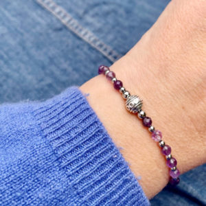 bracelet femme amethyste belle de lune