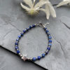 bracelet femme lapis lazuli belle de lune