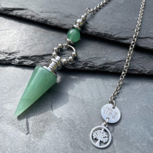 pendule divinatoire aventurine belle de lune