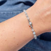 bracelet femme aigue marine belle de lune