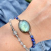 Bracelet Rose / Aigue-marine – Image 4