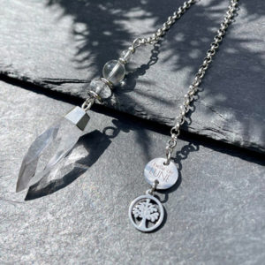 pendule divinatoire pierre belle de lune