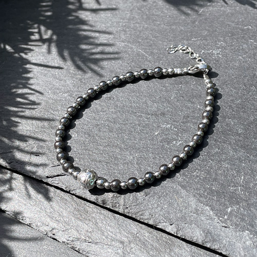 Bracelet en hématite Jade - Belle de lune