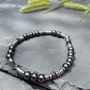 bracelet-hematite femme belle de lune