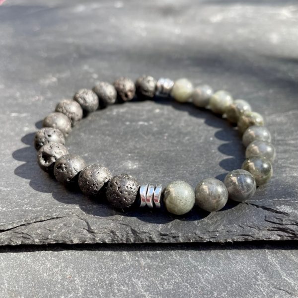 bracelet homme labradorite belle de lune