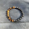 bracelet homme oeil de tigre belle de lune