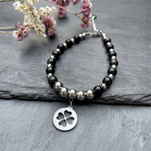 bracelet obsidienne belle de lune