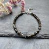 bracelet obsidienne belle de lune