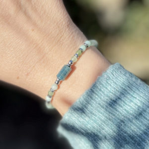 bracelet apatite belle de lune