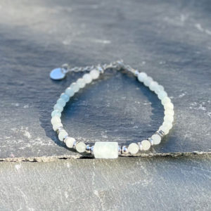 Bracelet en aigue-marine Lucie