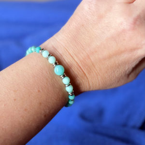 bracelet femme amazonite belle de lune