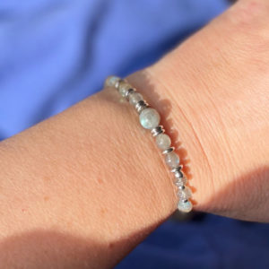 bracelet femme labradorite belle de lune