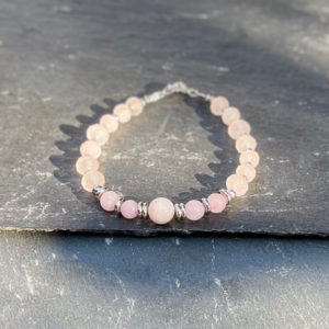 bracelet femme quartz rose belle de lune
