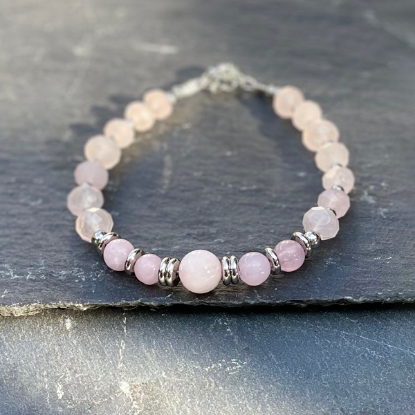 bracelet femme quartz rose belle de lune