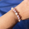 bracelet femme quartz rose belle de lune