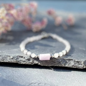 bracelet kunzite belle de lune