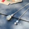 pendule divinatoire en labradorite belle de lune
