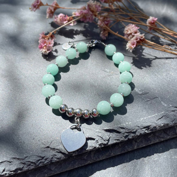 bracelet amazonite femme belle de lune