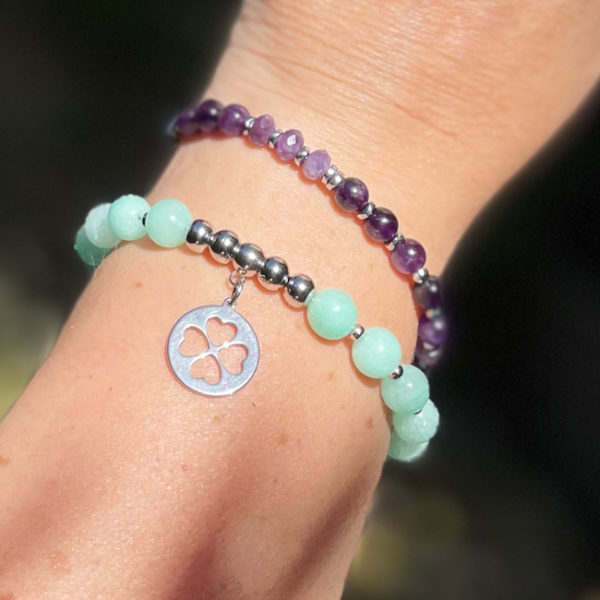 bracelet amazonite femme belle de lune