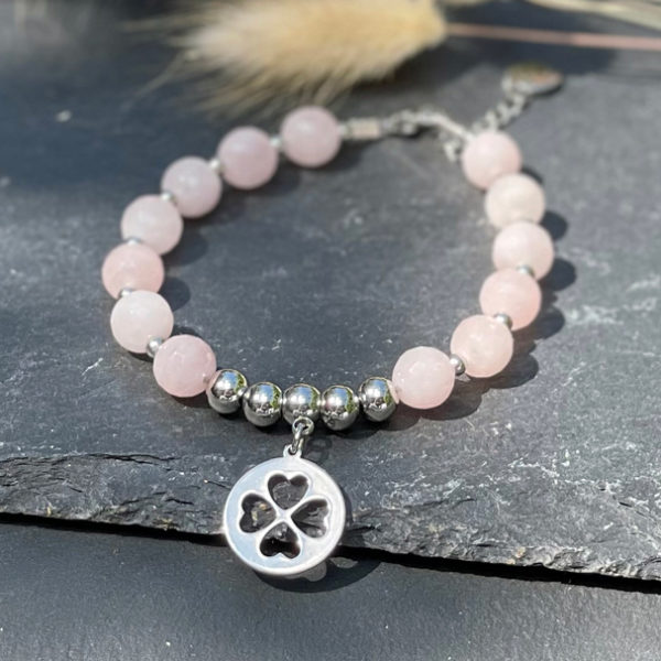 bracelet quartz rose femme belle de lune