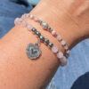 bracelet-quartz rose-femme-belle-de-lune-1147 bracelet quartz rose femme belle de lune