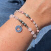 bracelet-quartz rose-femme-belle-de-lune-1149 bracelet quartz rose femme belle de lune
