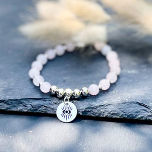 bracelet quartz rose femme belle de lune