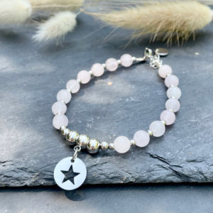 bracelet quartz rose femme belle de lune
