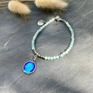 bracelet amazonite belle de lune