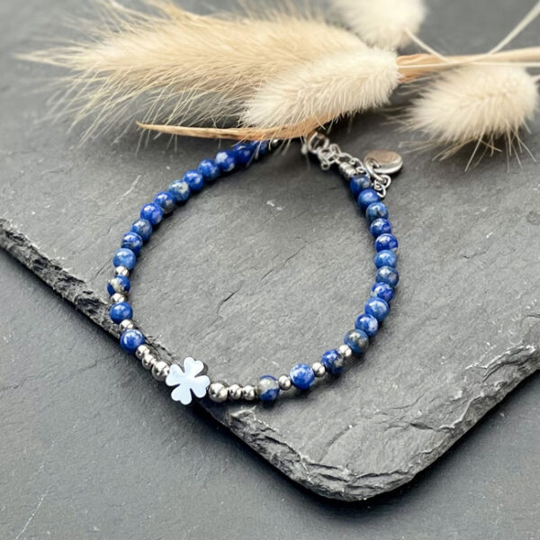 bracelet lapis lazuli belle de lune