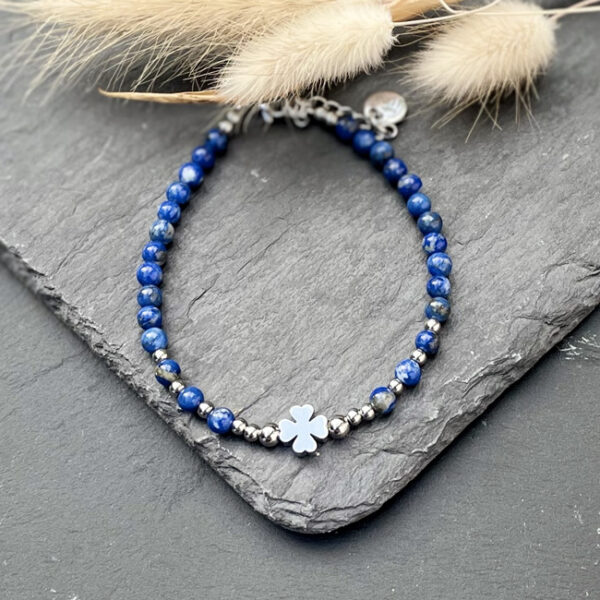 bracelet lapis lazuli belle de lune