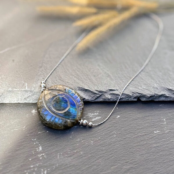 collier labradorite belle de lune