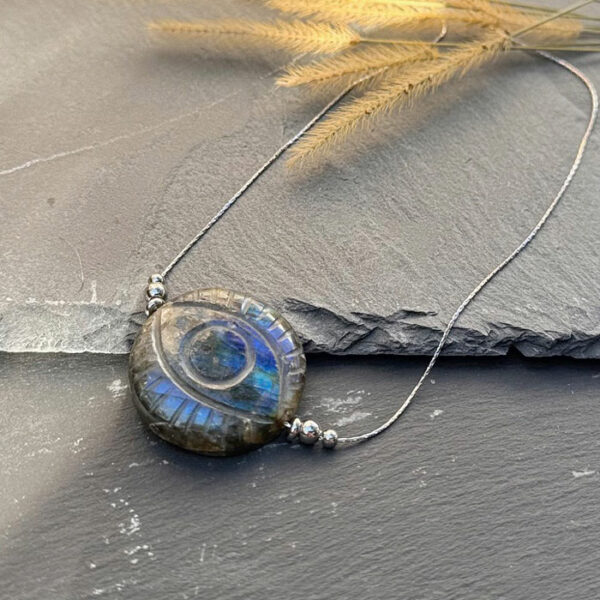 collier labradorite belle de lune