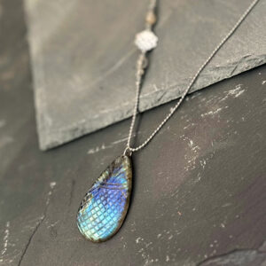 collier labradorite belle de lune