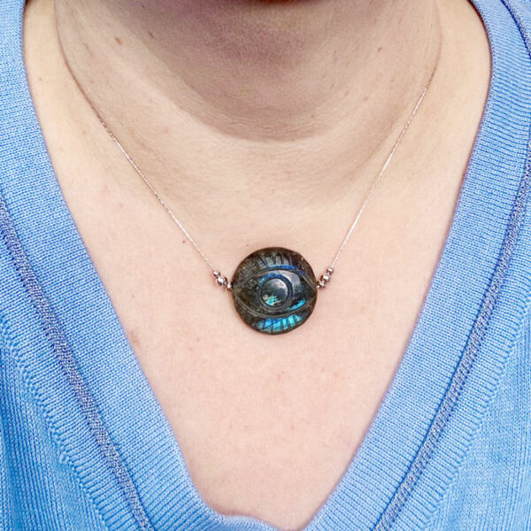 collier labradorite belle de lune