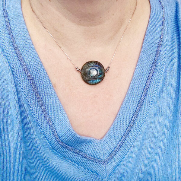 collier labradorite belle de lune