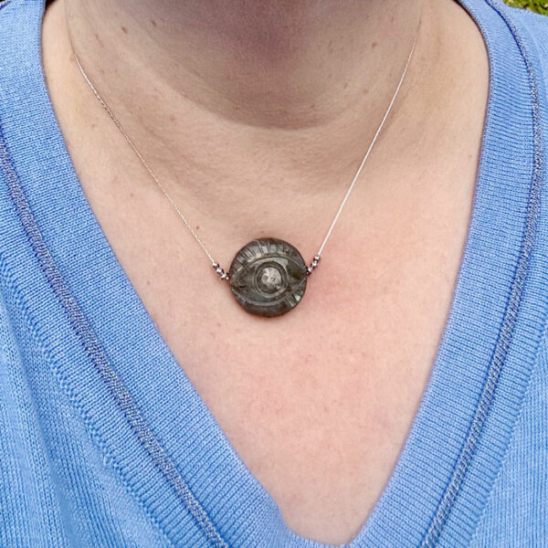 collier labradorite belle de lune