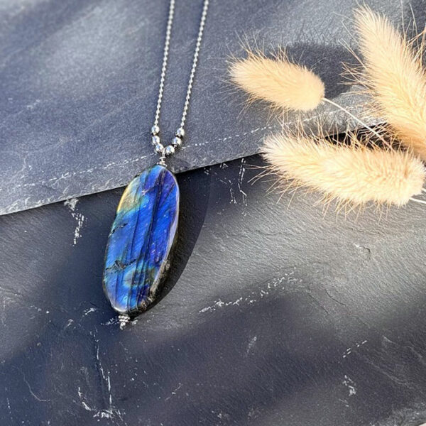collier labradorite belle de lune