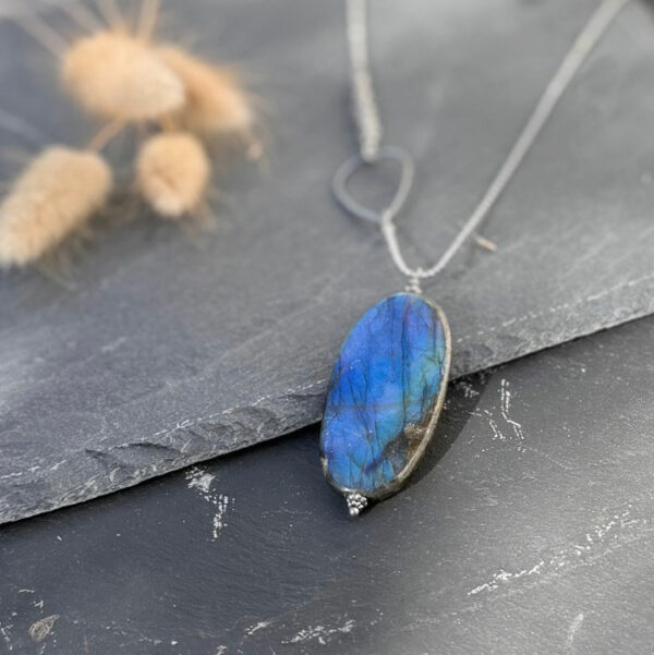 collier labradorite belle de lune