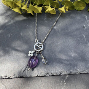 collier amethyste belle de lune