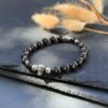 bracelet homme crane belle de lune