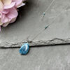 collier femme apatite belle de lune