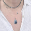 collier femme apatite belle de lune