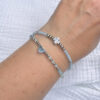 bracelet aigue-marine femme belle de lune
