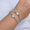 bracelet aigue-marine femme belle de lune