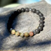 bracelet-homme-unakite_6373 bracelet homme unakite belle de lune