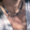 collier apatite belle de lune